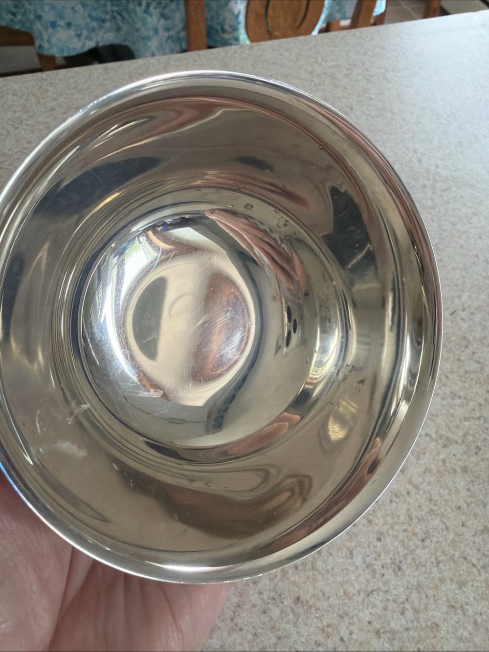 Vintage Silver Plate Paul Revere Serving Bowl small 3.78 inches - Picture 8 of 11